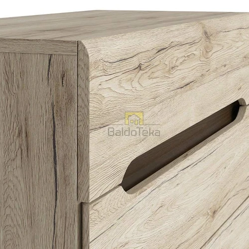 Stilinga ELPASSO komoda šviesaus ąžuolo dekoru