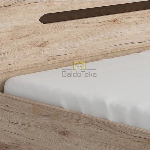 165/203,5 cm lovos rėmas be čiužinio, grotelių ir dėžės