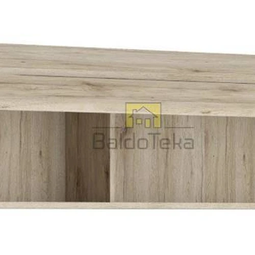 Moderni LMDP/MDF komoda šviesaus ąžuolo atspalviu