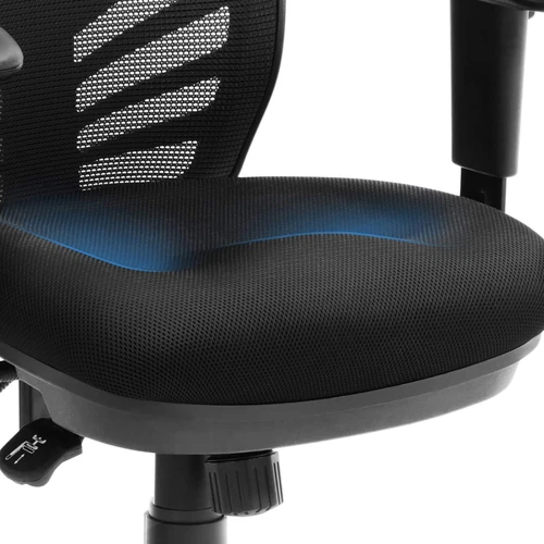Minkšta biuro kėdė su ergonomine atrama
