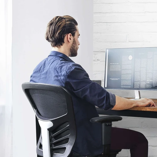 Biuro kėdė su 3 reguliavimo svirtimis ir PU porankiais