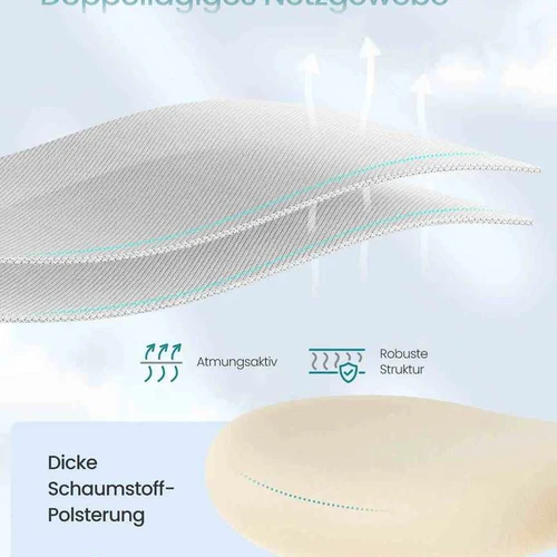 Ergonomiška biuro kėdė SONGMICS OBN066BH01 - Darbo kėdės