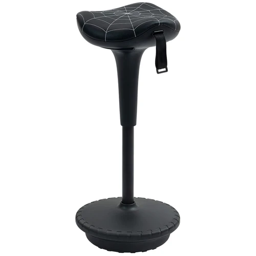 Ergonomiška biuro kėdė, supama, be atlošo, 34 × 34 × 65,5–83,5 cm
