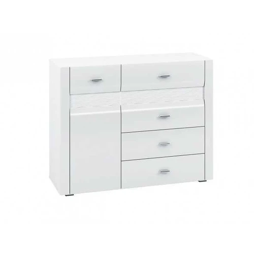 ERKO ER07 119 blizgi balta komoda