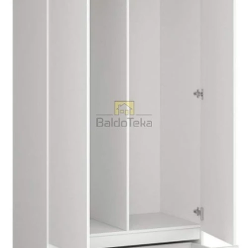 Moderni spinta su ąžuolo ir baltos spalvos deriniu