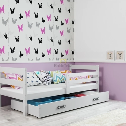 Vaikiška lova su patalynės dėže, maksimali apkrova 70 kg