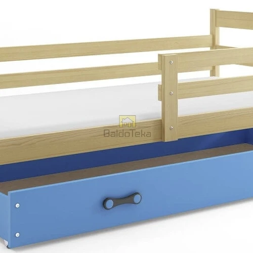 Ergonomiškas vaikiškas lovos rinkinys su poliuretaniniu čiužiniu