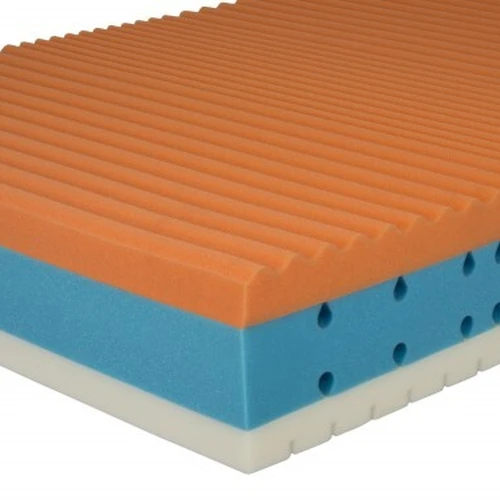 Iš PUR putų pagamintas čiužinys su atskiriamu užvalkalu ir 120 kg apkrova