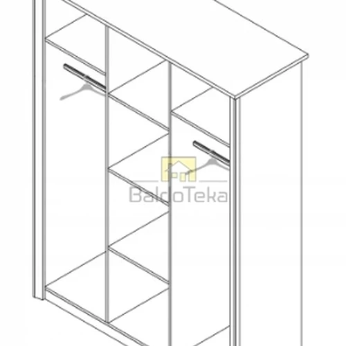 FINEZJA spinta – 150/202/54 cm, LMDP, pasirinkite savo spalvą