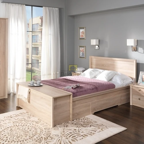 Plati spinta su moderniu dizainu – 150/202/54 cm, LMDP, spalva pagal jūsų pasirinkimą