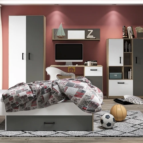 Stilinga lova su patalynės dėže be čiužinio