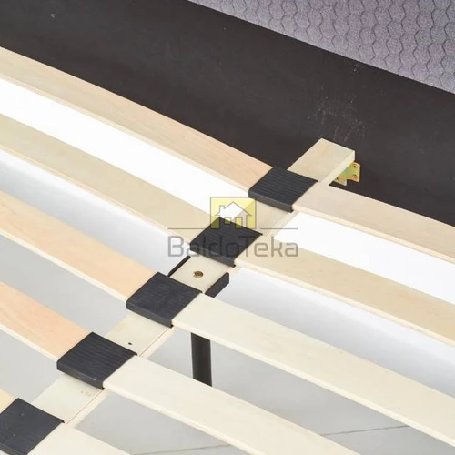 Pilkas čiužinys be patalynės dėžės