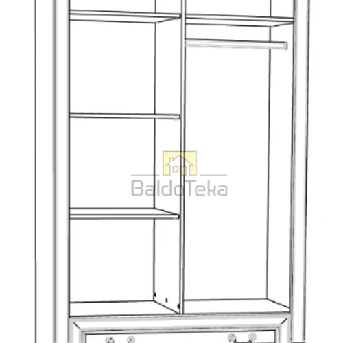 Stalas su Wanilia ir ąžuolo Florencijos spalvomis
