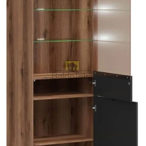 Ergonominė spintelė su tyliu uždarymu ir apšvietimu