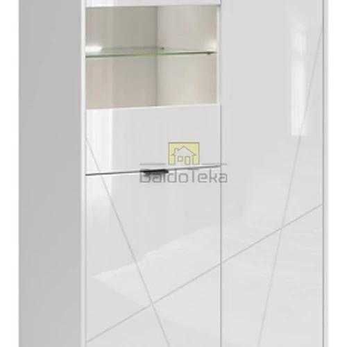 Plati spinta su tyliu uždarymo mechanizmu