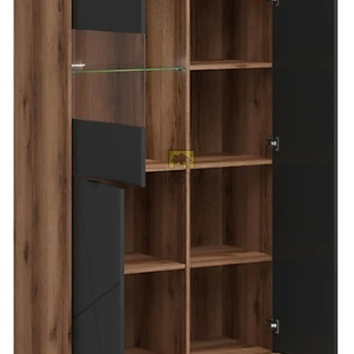 Ergonominė spinta su tyliu uždarymu ir apšvietimu