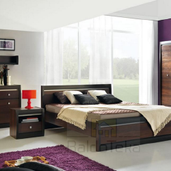 Moderni FORREST lova be grotelių ir patalynės dėžės