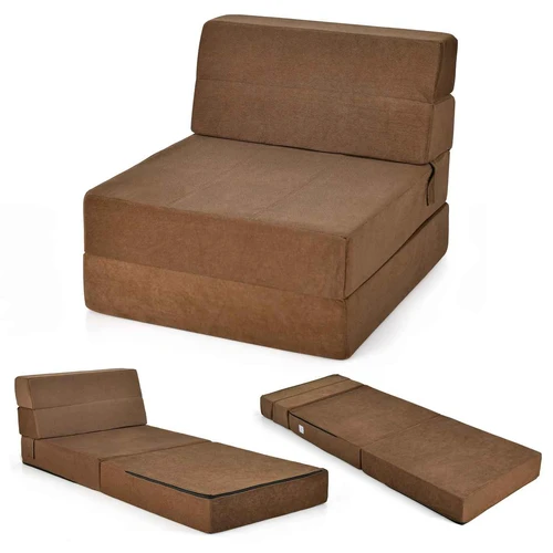 Fotelis 71x76x61cm., rudos spalvos