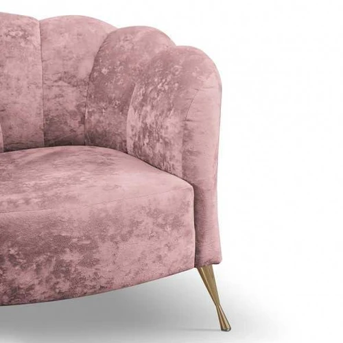 Patogi sofa su 58 cm gylio sėdynė ir 44 cm atlošu