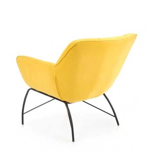 Stilingos sofos 74x78x73 cm, geltonos spalvos