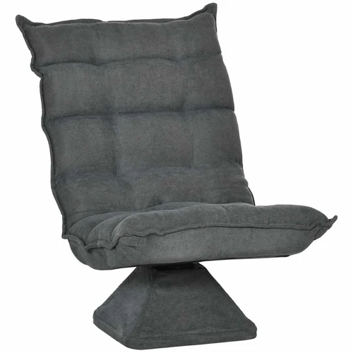 Fotelis Homcom 62x70x95cm., tamsiai pilkos spalvos
