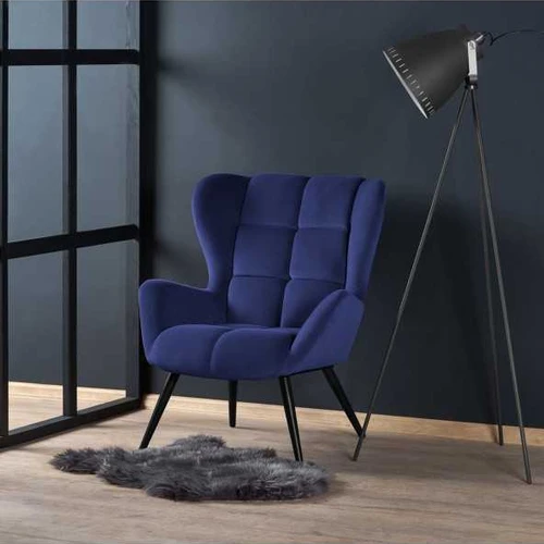 Fotelis TYRION (mėlynas)