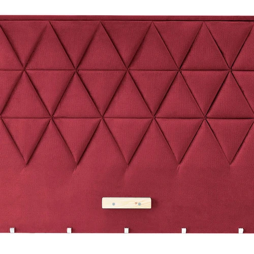 Aksomo audinio galvūgalis smėlio spalvos