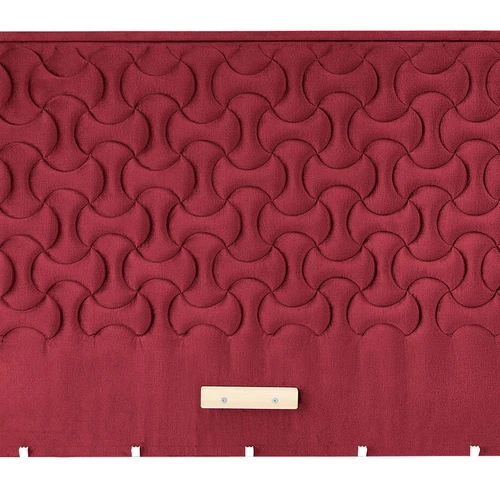 Aksomo audinio galvūgalis smėlio spalvos