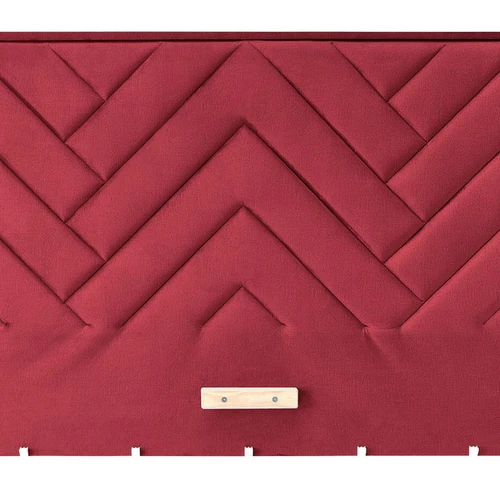 Aksomo audinio galvūgalis smėlio spalvos