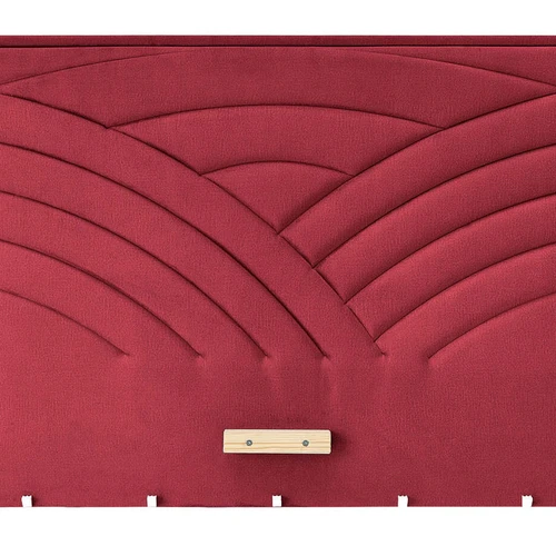 Aksomo audinio galvūgalis smėlio spalvos