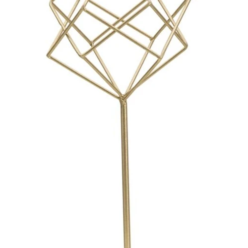 Geometrinė dekoratyvinė skulptūra, 16 × 41,5 × 18 cm