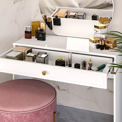 Aukštos kokybės LMDP spinta baltoje matinėje spalvoje