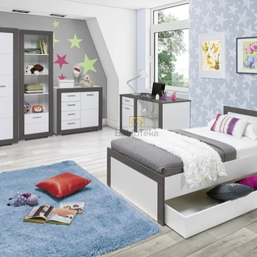 204x96,5x78,5 cm lovos rėmas iš LMDP/MDF