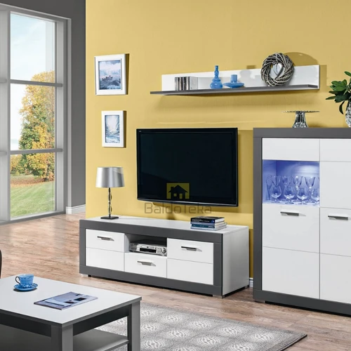 Plati spinta su matiniu finishu ir grafito elementais