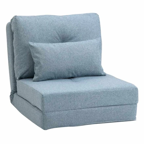 Grindų sofa-lova, 5 padėčių atlošas, 60 × 80 × 56 cm