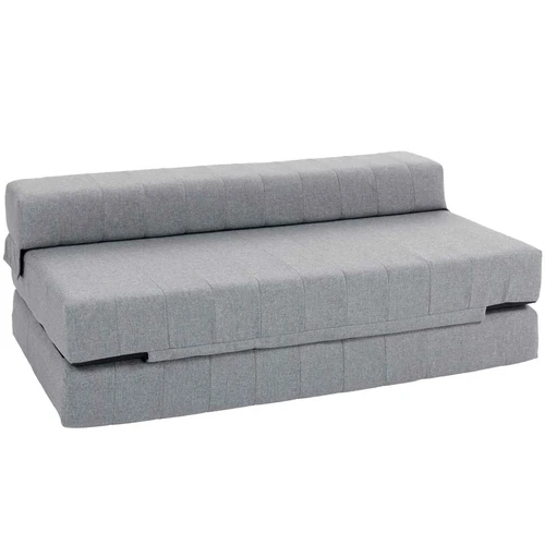 Grindų sofa-lova Homcom 138x80x50cm., pilkos spalvos
