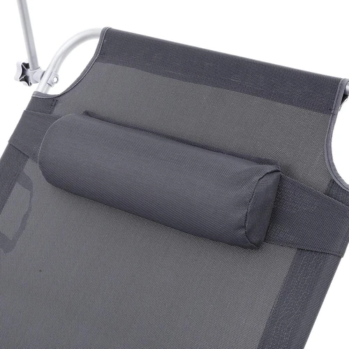 Reguliuojamo atlošo šezlongas su 4 pakopomis