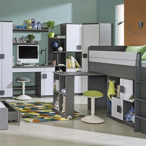 Ergonominis rašomasis stalas minimalistiniu dizainu