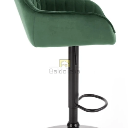 Tvirti metaliniai foteliai su aksomato danga – 100 kg apkrova