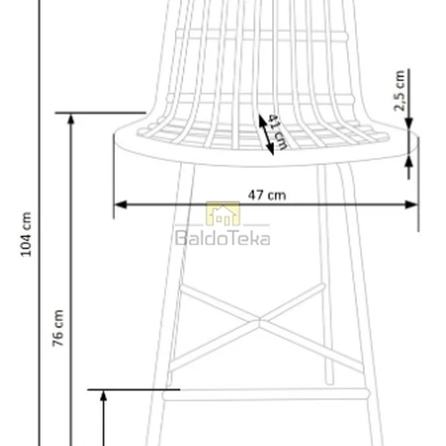 Natūralios spalvos rataninis komplektas su metaliniu pagrindu