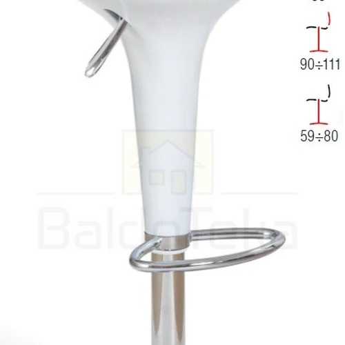 Ergonominė H-17 baro kėdė – modernus dizainas ir patogi sėdynė