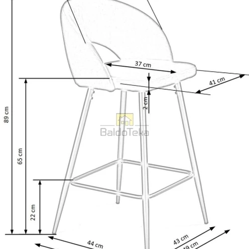 Ergonominė kėdė iki 100 kg apkrovos