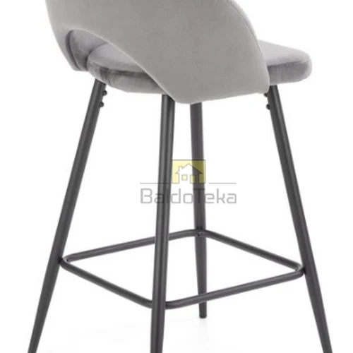 Patogi ir tvirta veliūrinė kėdė iki 100 kg apkrovos