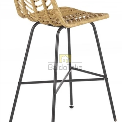 Ergonominė kėdė su sintetiniu ratanu