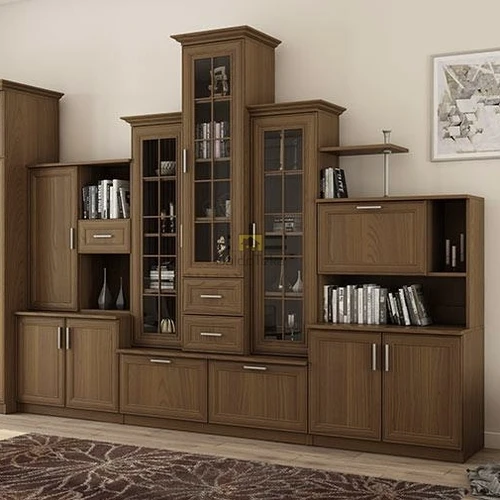 Sekcijų komplektas su spinta ir TV staliuku 18 mm LMDP