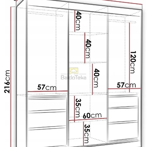 Moderni balta spinta veidrodžiu