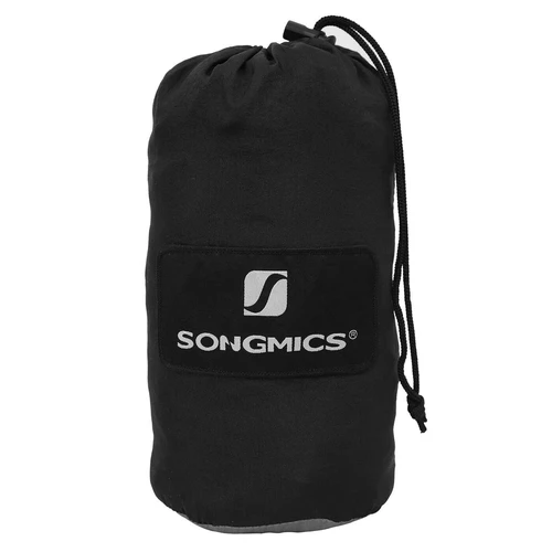 Hamakas su užsegamais kabliukais, puikus kompanionas kelionėms