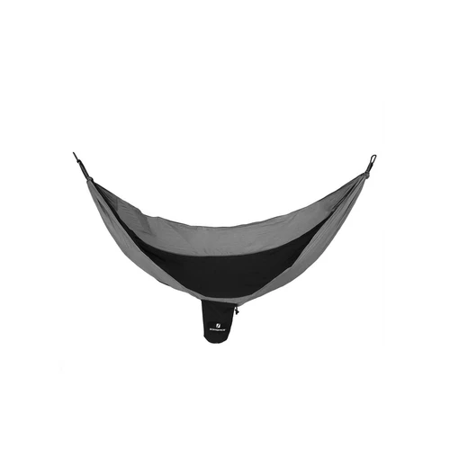 Alyvuogių žalios/oranžinės spalvos hamakas su tvirtinimo diržais