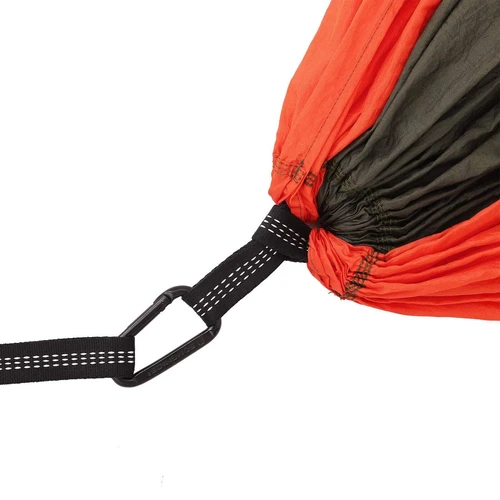 Tvirtas hamakas su diržais ir kabliukais – patogus ir saugus