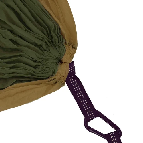 Hamakas su dirželiais ir kabliukais – patogus ir saugus